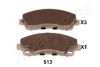 JAPANPARTS PP-513AF Brake Pad Set, disc brake